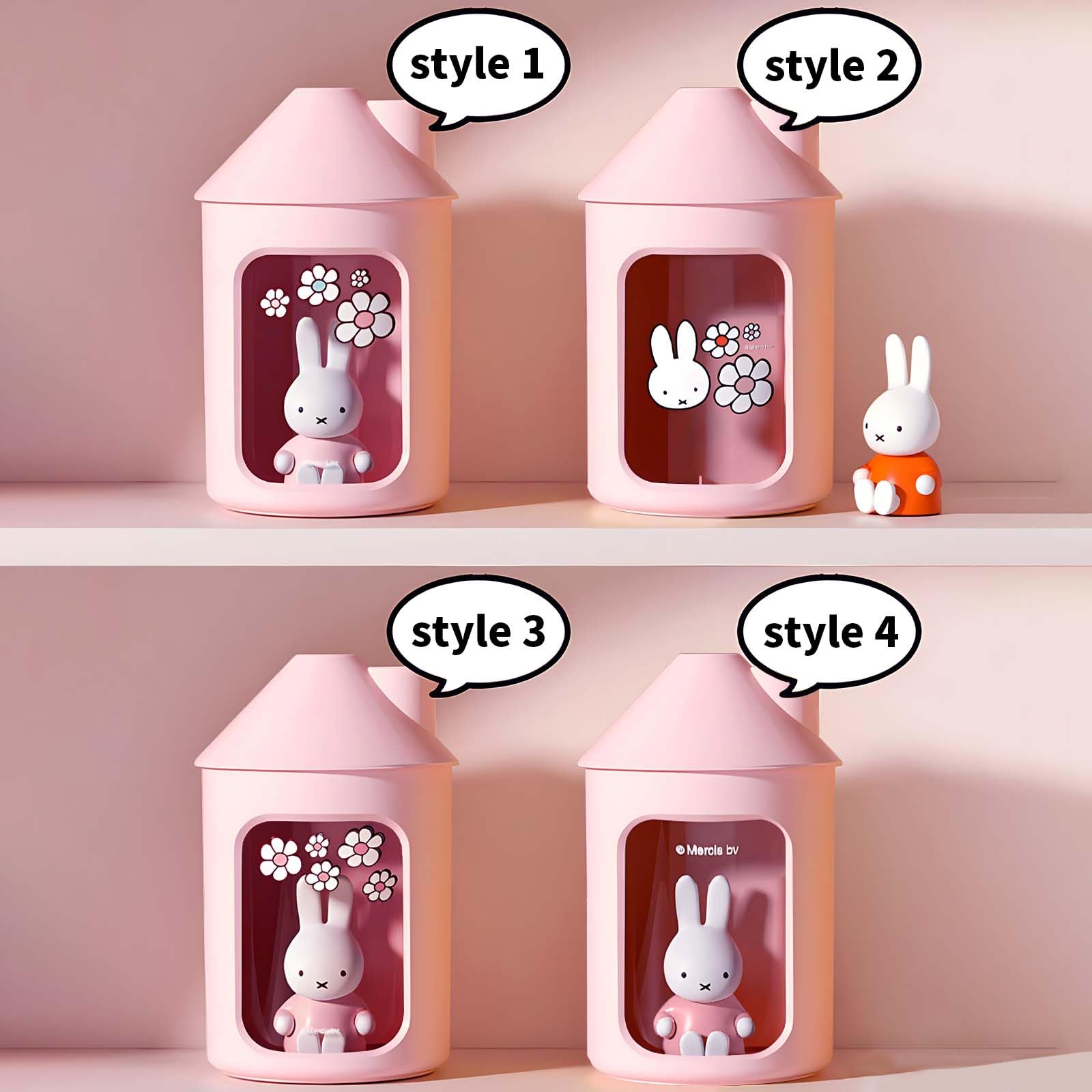 Mipow × Miffy BTA700M Cool Mist Humidifier for Bedroom,Ultrasonic