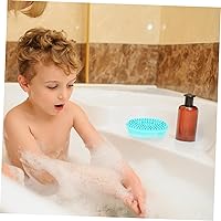 Vista 5 de Cepillo suave para masaje corporal y cuero cabelludo para limpieza de la piel, diseño ergonómico para autolimpieza, desarrollo sensorial