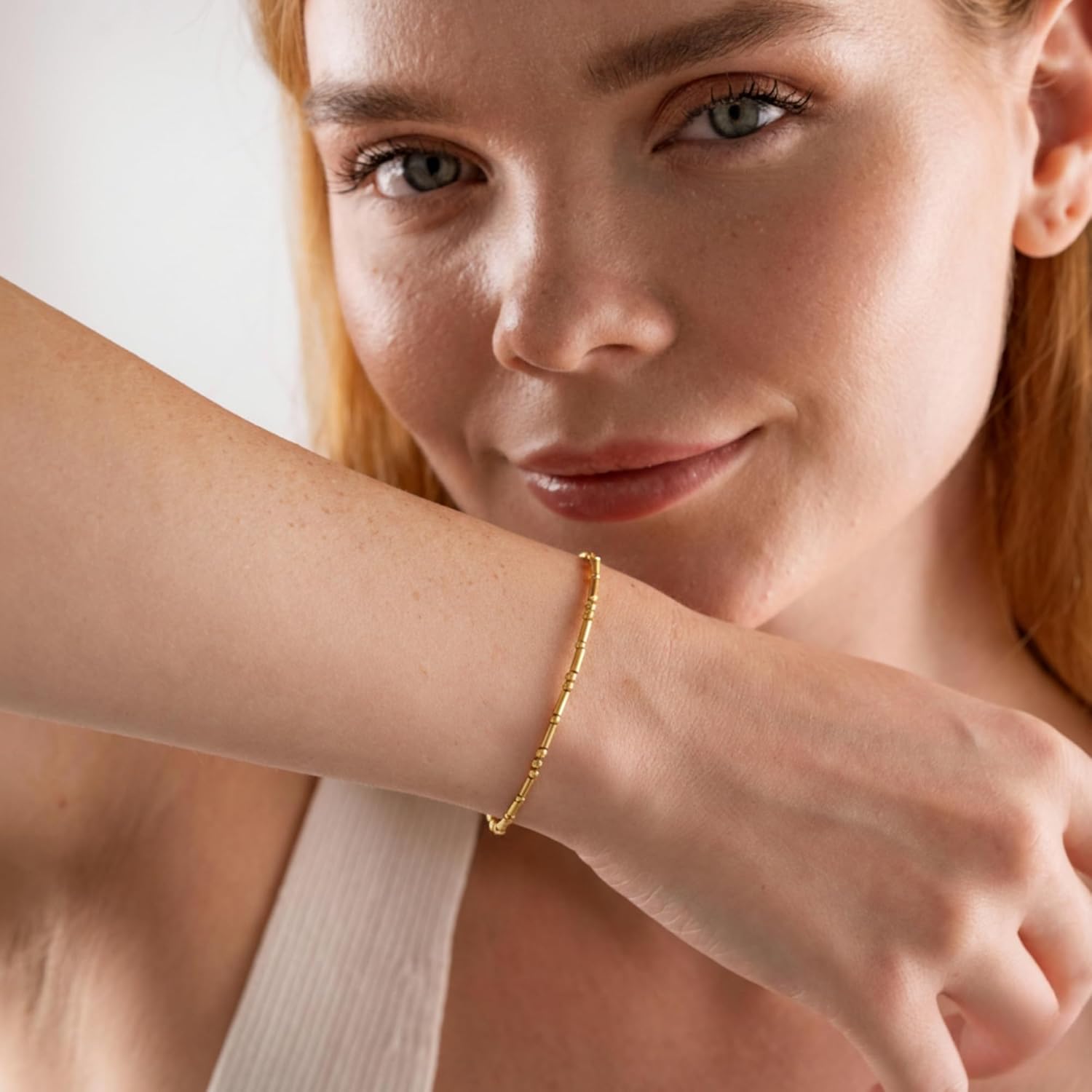 925 Sterling Silver Customizable Morse Code Bracelet for Women Personalized Inspirational Gift Best Friend Jewelry