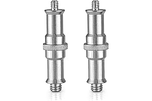 Neewer Spigot Adapter: Pro-Quality 2-Pack Male Conversion Screw for Lighting Equipment