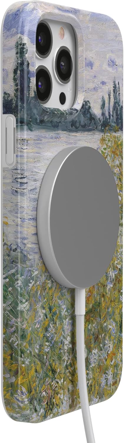 Casely iPhone 13 Pro Case | Monet's Summer Landscape | The Met Museum | Compatible with MagSafe | Classic Ultra Slim Design