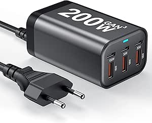 BKELHS 200W Charger Review: A Versatile GaN Fast Charging Station