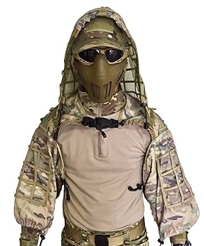 ギリーフード Amazon.co.jp: ROCOTACTICAL Sniper Ghillie Viper フード 3D