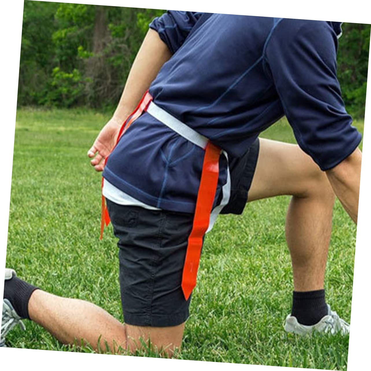 KOMBIUDA Adjustable Rugby Belt Football Game Belt Flag Youth Football Accessories