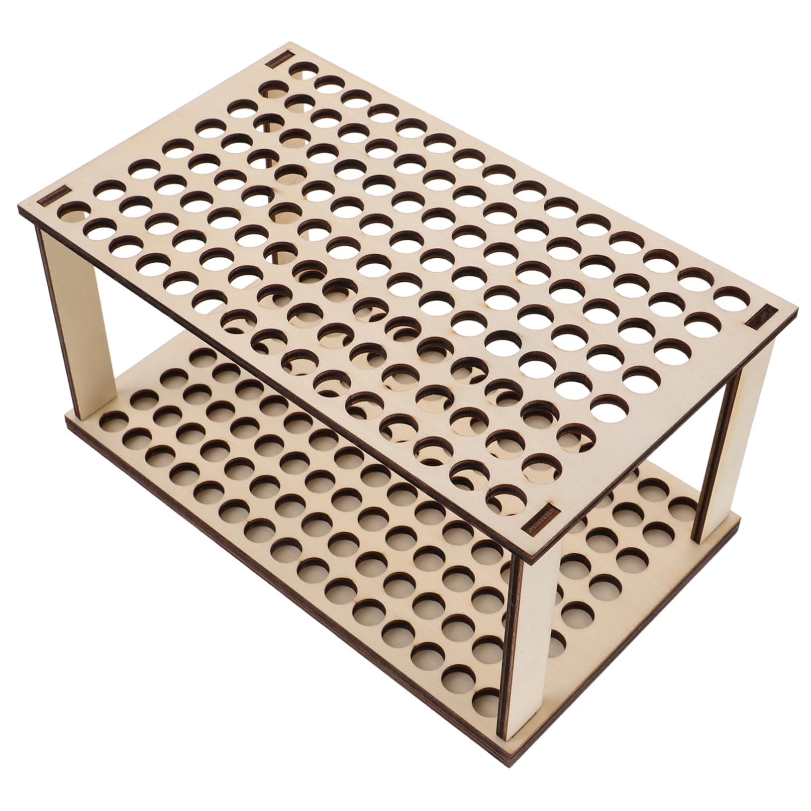 Operitacx 5 Pezzi Legno Organizer per Penne e Materiale da Pittura Design per Appassionati Fai da Te