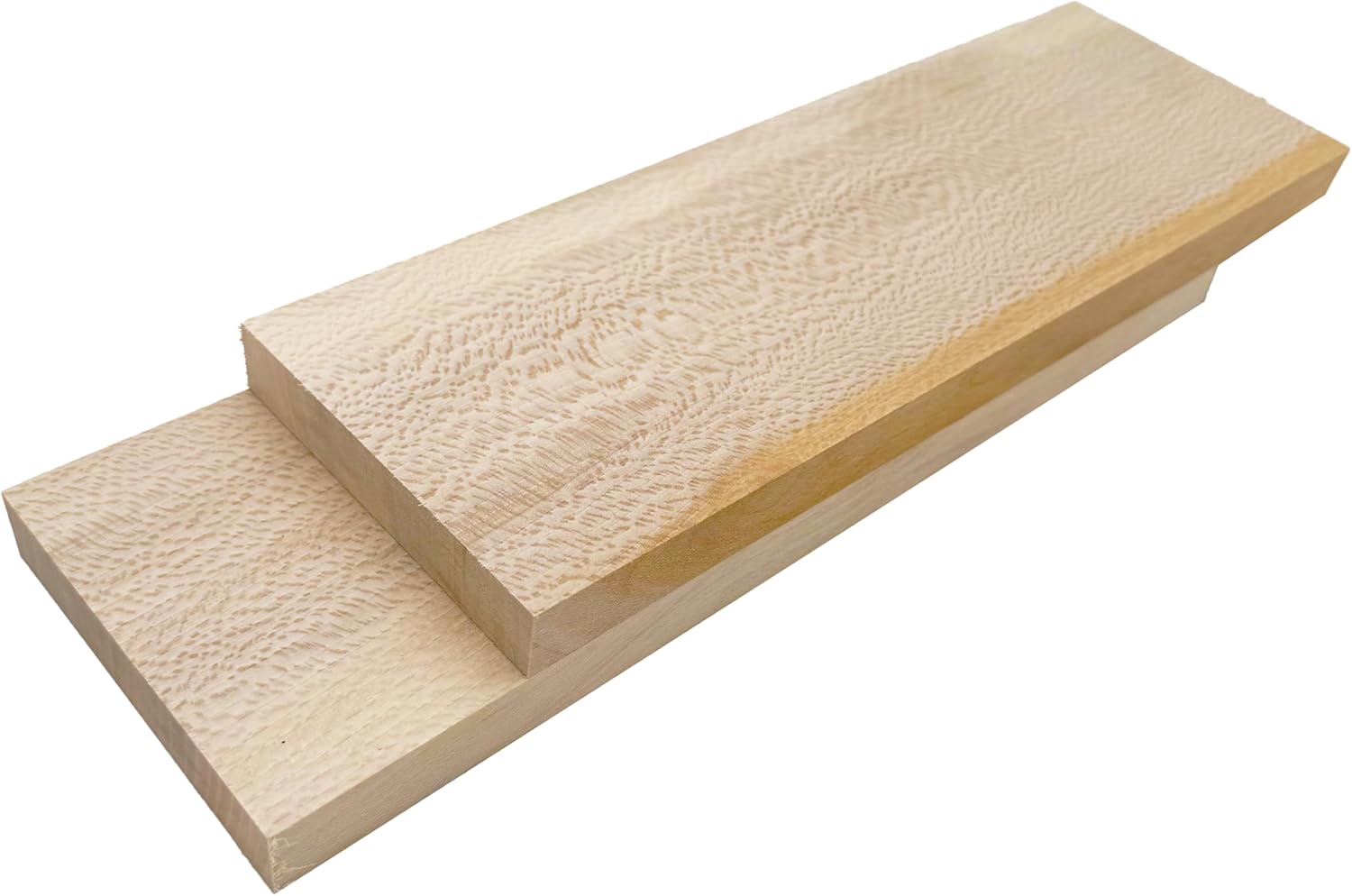 Barrington Hardwoods' Quarter Sawn Sycamore Lumber Board - 3/4" x 4" (2 Pcs) (2, 3/4" x 4" x 24")