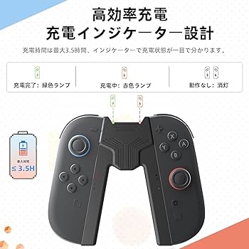 Nintendo switch グリップコントローラー付き ⚠️TV出力不可⚠️ Nintendo switch ⚠️TV出力不可⚠️ Nintendo switch グリップ