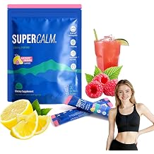 Cortisol Cocktail Powder Super Calm Cortisol Drink Supercalm Cortisol Drink for Cortisol Lowers Contains Lemon and Raspberry Stay Relaxed & Reduce Stress Naturally Reduce - Pack of 20