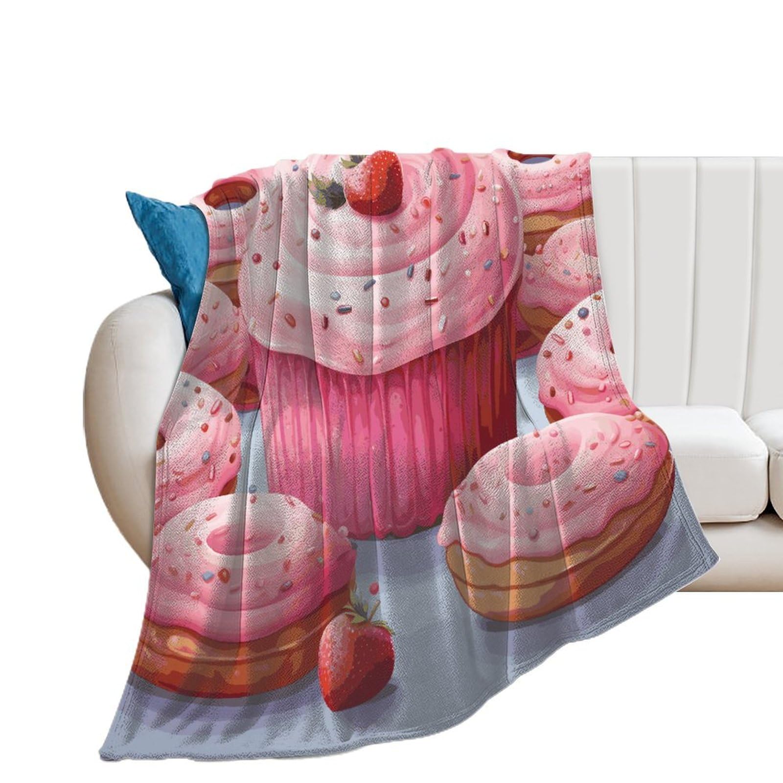 Couverture lit microfibre douce et plaid flanelle grand format pour canapé salon