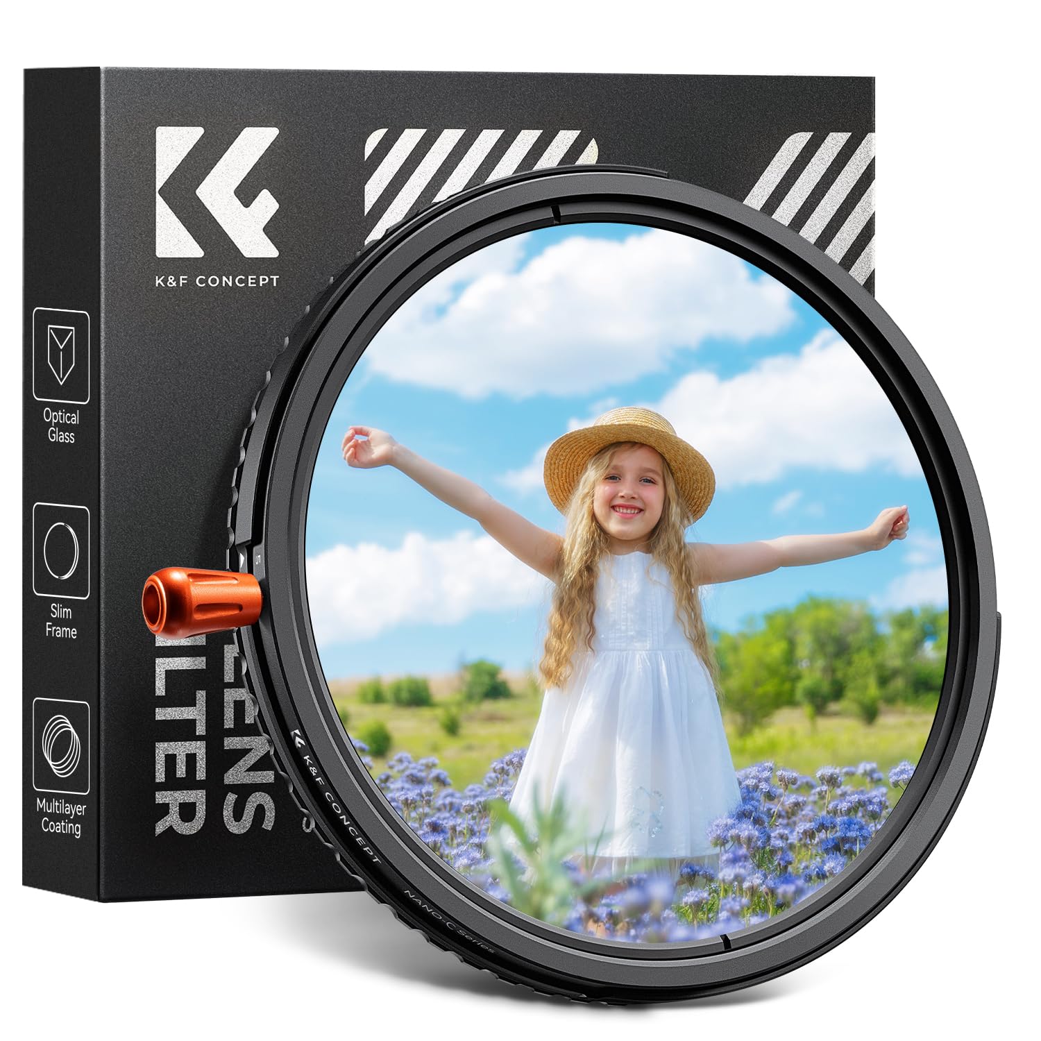 Filtre Photo 46mm ND Variable CPL Black Mist pour Vidéo Voyage - 8