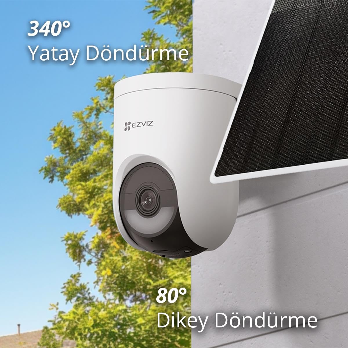 Ezviz HB8 Lite+5w pannello solare WIFI 2560x1440 - Webcam 303103598