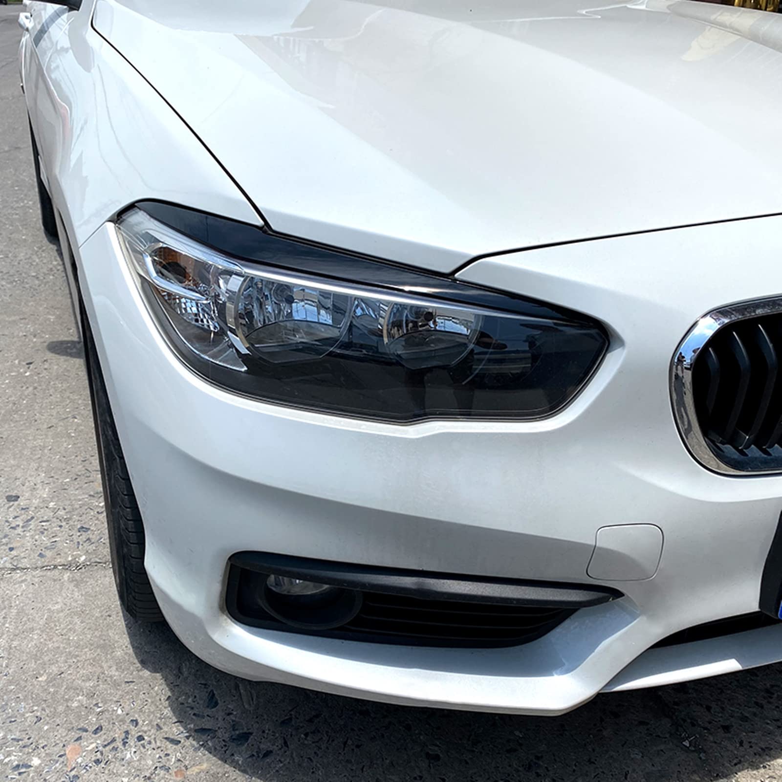 Cubierta de moldura de la lámpara de ceja del faro para BMW F20 F21 1-Series 116i 118i 120i 125i 128i Hatchback 2015-2019