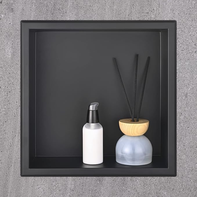 UNI-DRAIN Wandnische Dusche Befliesbar, Duschnische Aus ABS-Kunststoff