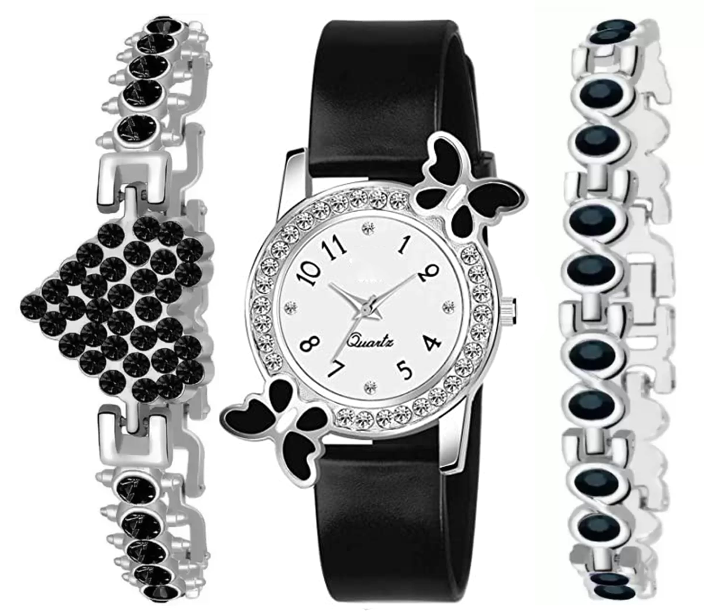 Motu Gaju Analog Black Dial Watch for Girls Beautiful Magnet Watch with Black Bracelet for Women Gift for Teenage Girls (B0CV9TNPPV) Amazon Price History, Amazon Price Tracker