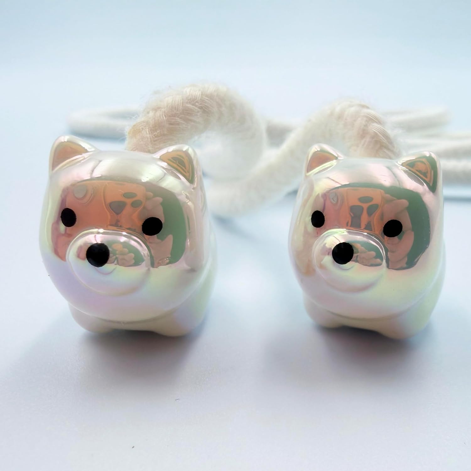 – Farm Friends Series - Personalisation Beads for Hoodie Cord - Pearlescent and Cute Design - Unisex Streetwear Accessory image 2