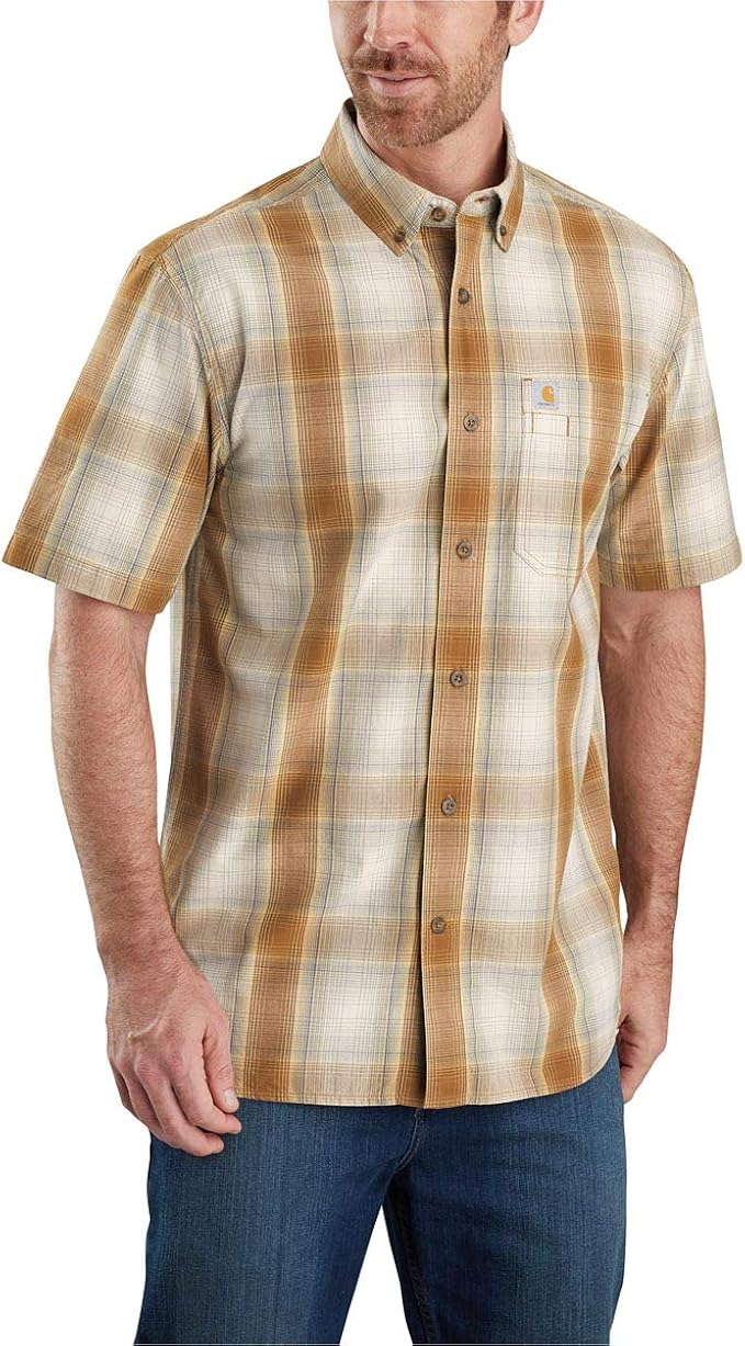 Carhartt plaid short sleeve shirts Outlet