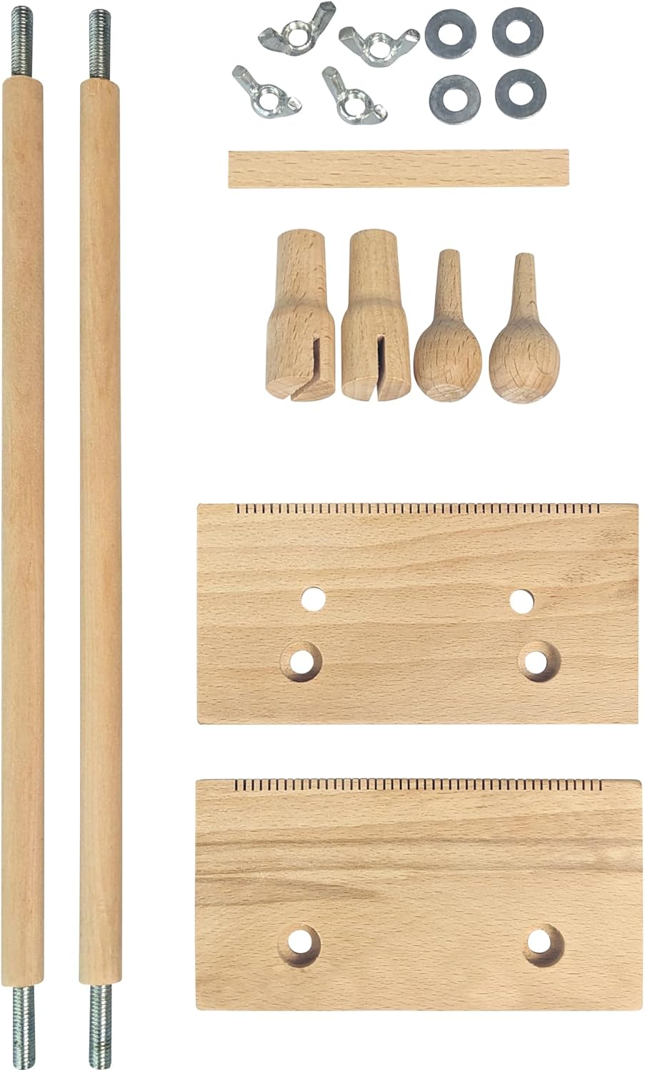 Pebaro WEB0121 Wooden Bead Loom for Small and Large Beads
