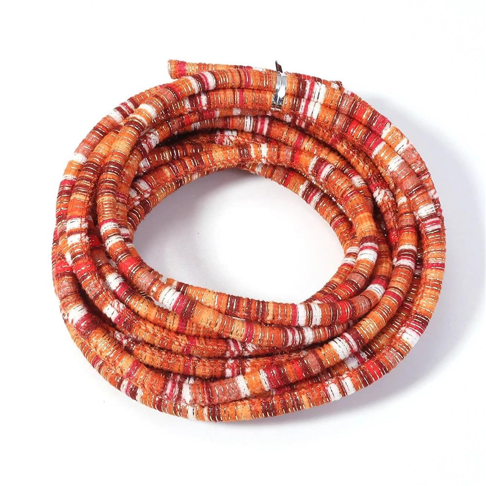 Cordón de algodón de 5 colores para joyería, pulseras, manualidades