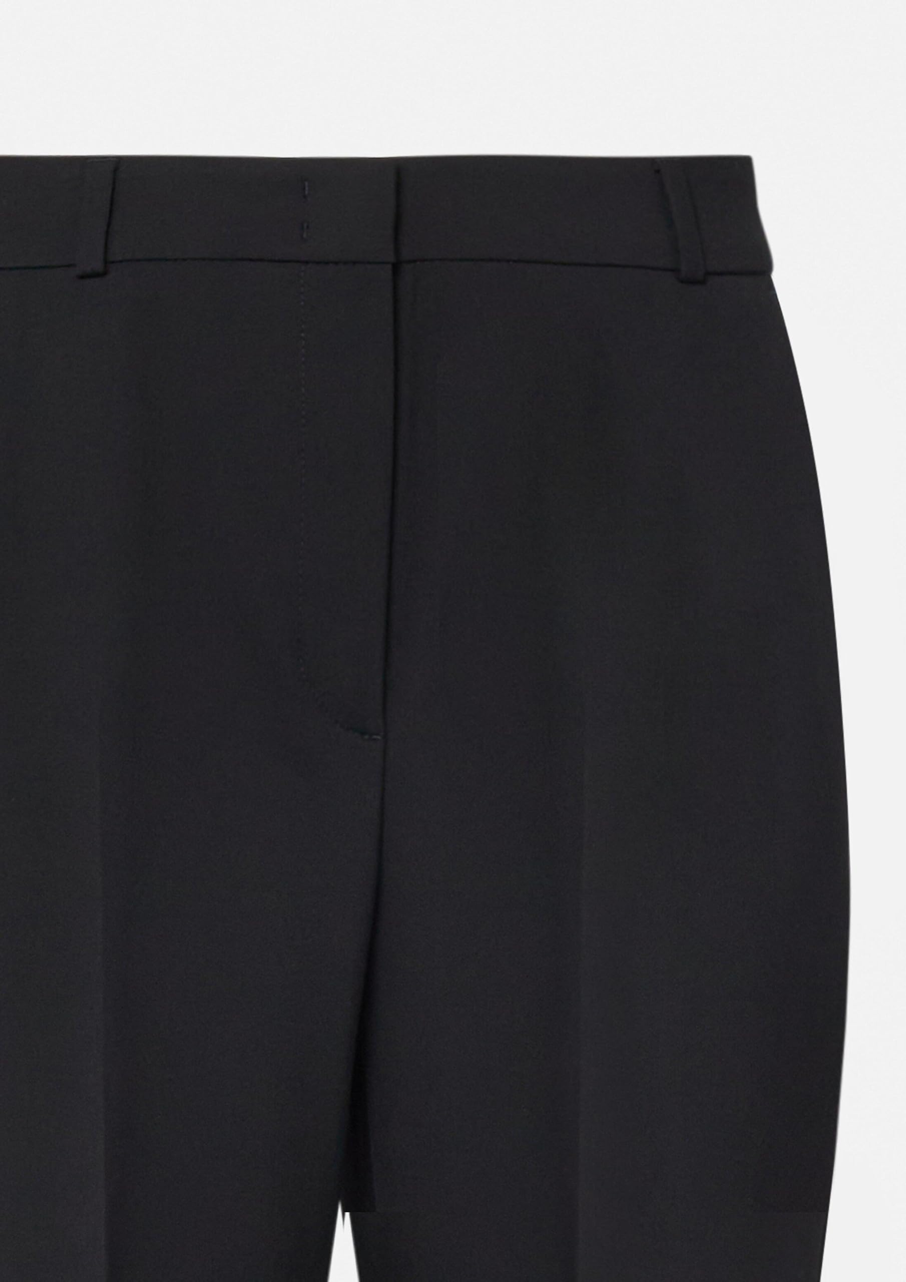 Comma Straight-Leg-Hose aus Viskosemix