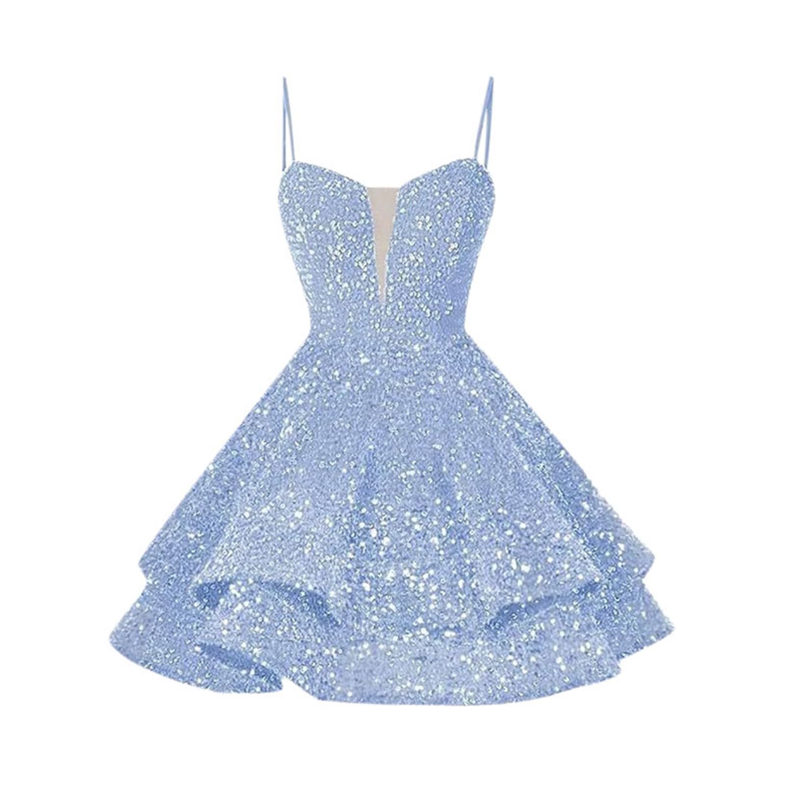 Vestido de fiesta brillante para graduación y cócteles nocturnos elegantes 3