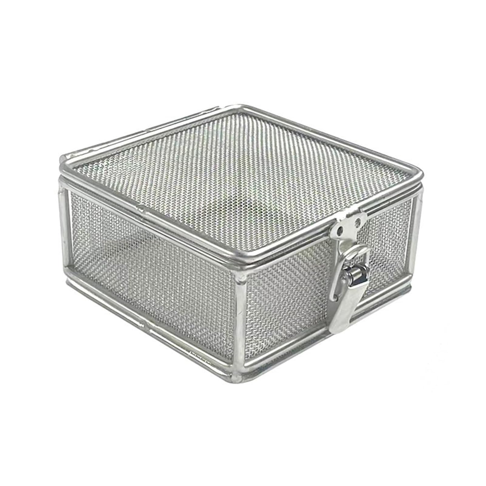 Strumenti Medici in Acciaio Inossidabile Scatola di Disinfezione, Cesto di Disinfezione Medica, Sterilizzazione di Disinfezione, per Strumenti Dentali Medici Chirurgici