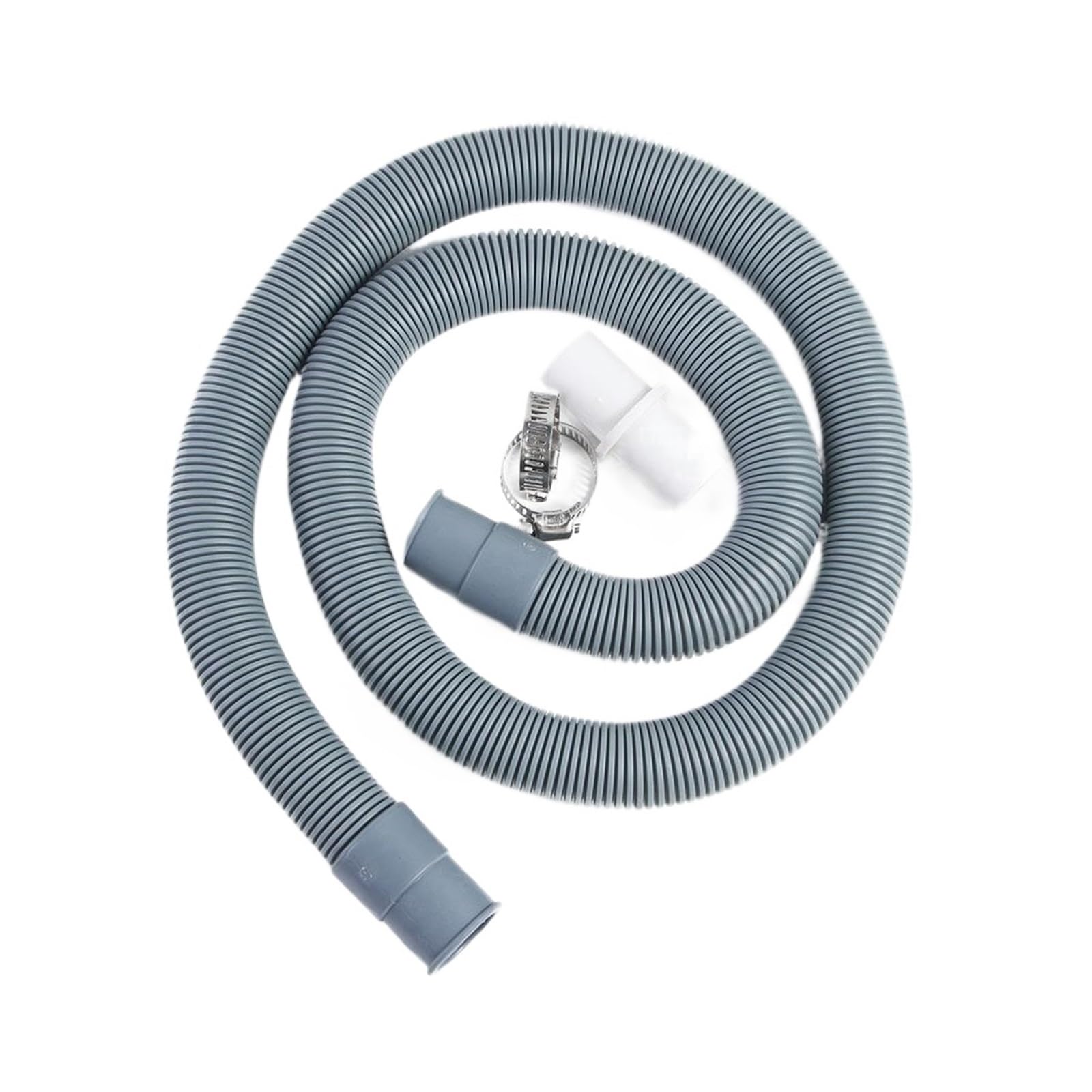 1/2/3M Universal Spülmaschine Bad Zubehör Waschmaschine Ablauf Schlauch Sanitär Schläuche Waschbecken Verlängerung Rohr(3M)