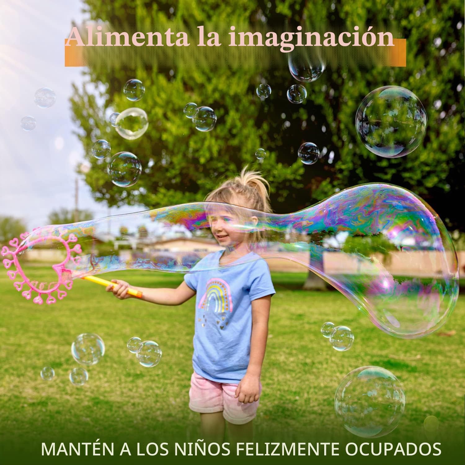 Espadas Y Varitas Mágicas De Burbujas: Set De 2 Colores Para Fiestas Al Aire Libre - Juguete De Verano