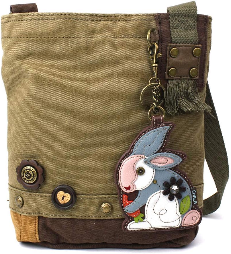 CHALA Patch Crossbody - Rabbit- Olive