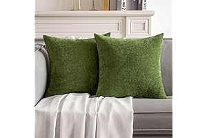 MIULEE Moss Green Pillows