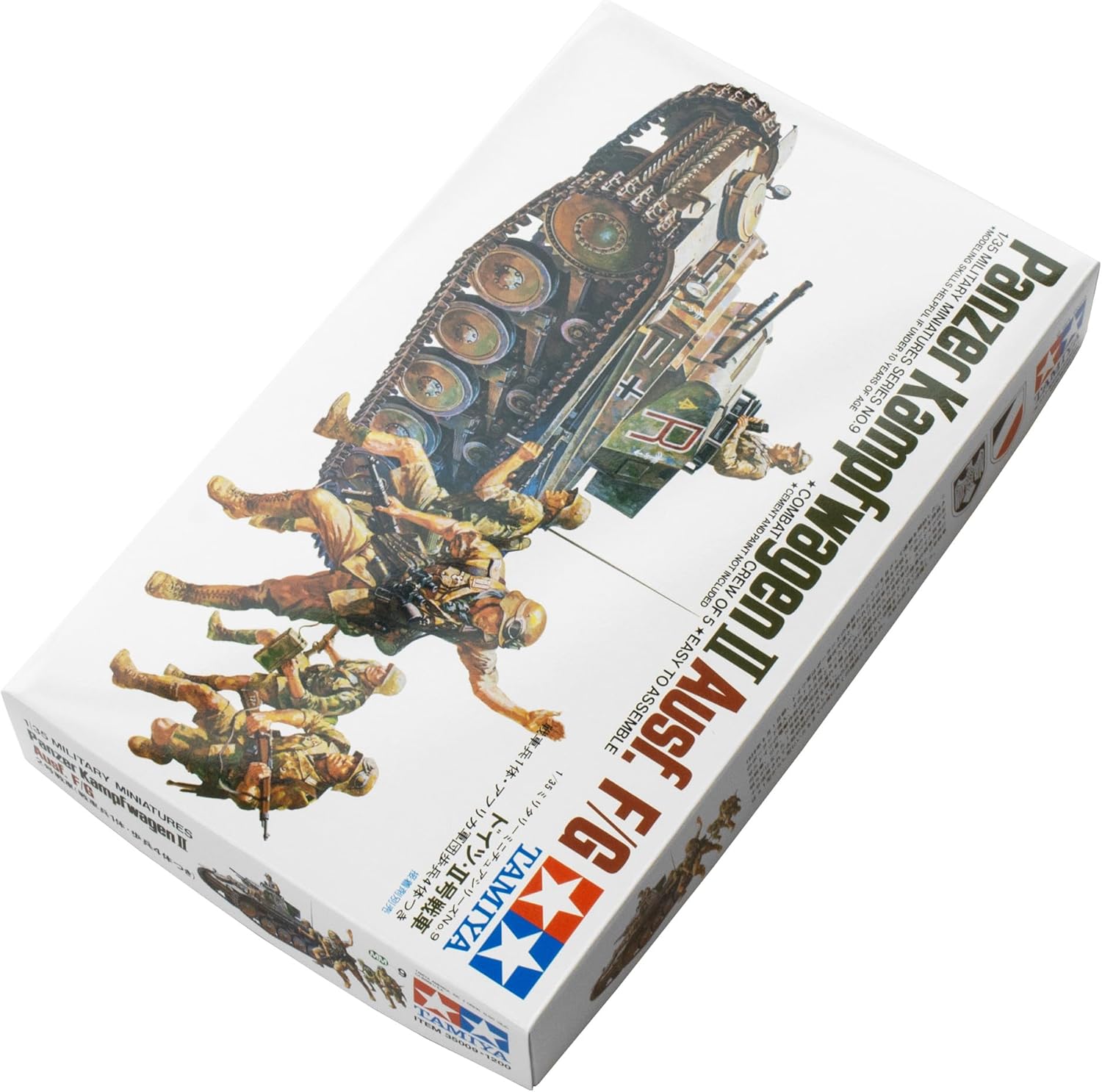 TAMIYA 1/35 Panzer Kampfwagen II Plastic Model TAM35009 Plastic Models Armor/Military 1/35