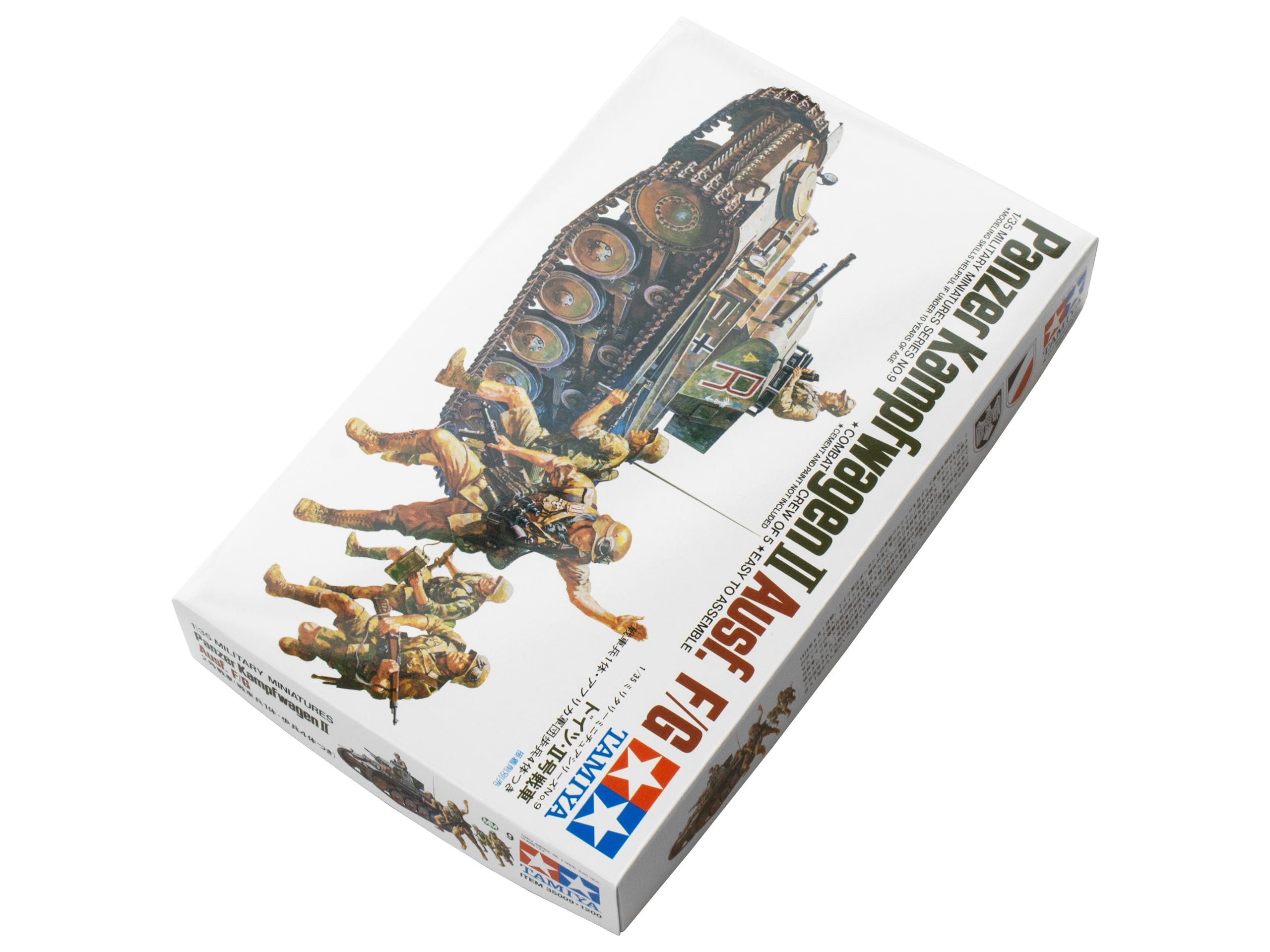 Amazon.com: TAMIYA 1/35 Panzer Kampfwagen II Plastic Model