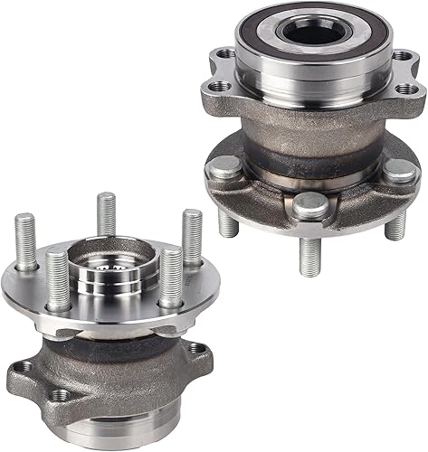 Autoround 512518 Conjunto de cojinete de rueda trasera y cubo para Subaru Forester 2014-2018, Impreza 2012-2021, Crosstrek 2016-2021, XV Crosstrek