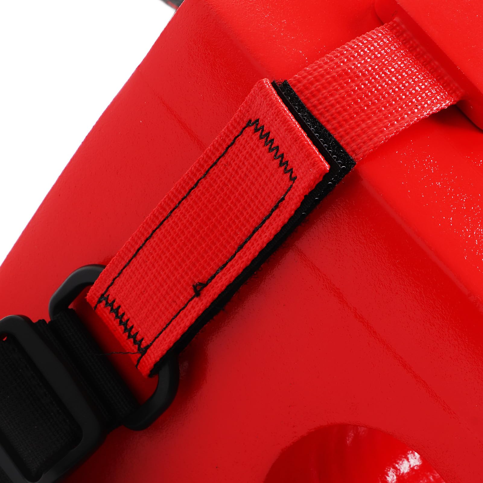 Akozon Universal Spine Board Kopf-Wegfahrsperre für EMS EMT Medizinischen Notfall – Wasserdichtes NBR-Baumwoll-Rückenbrett-Zubehör mit Verstellbaren Trägern