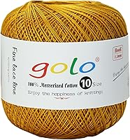 Vista 109 de golo 24 bolas hilo de ganchillo tamaño 10 hilo para tejer a mano hilo de ganchillo 10-24-1