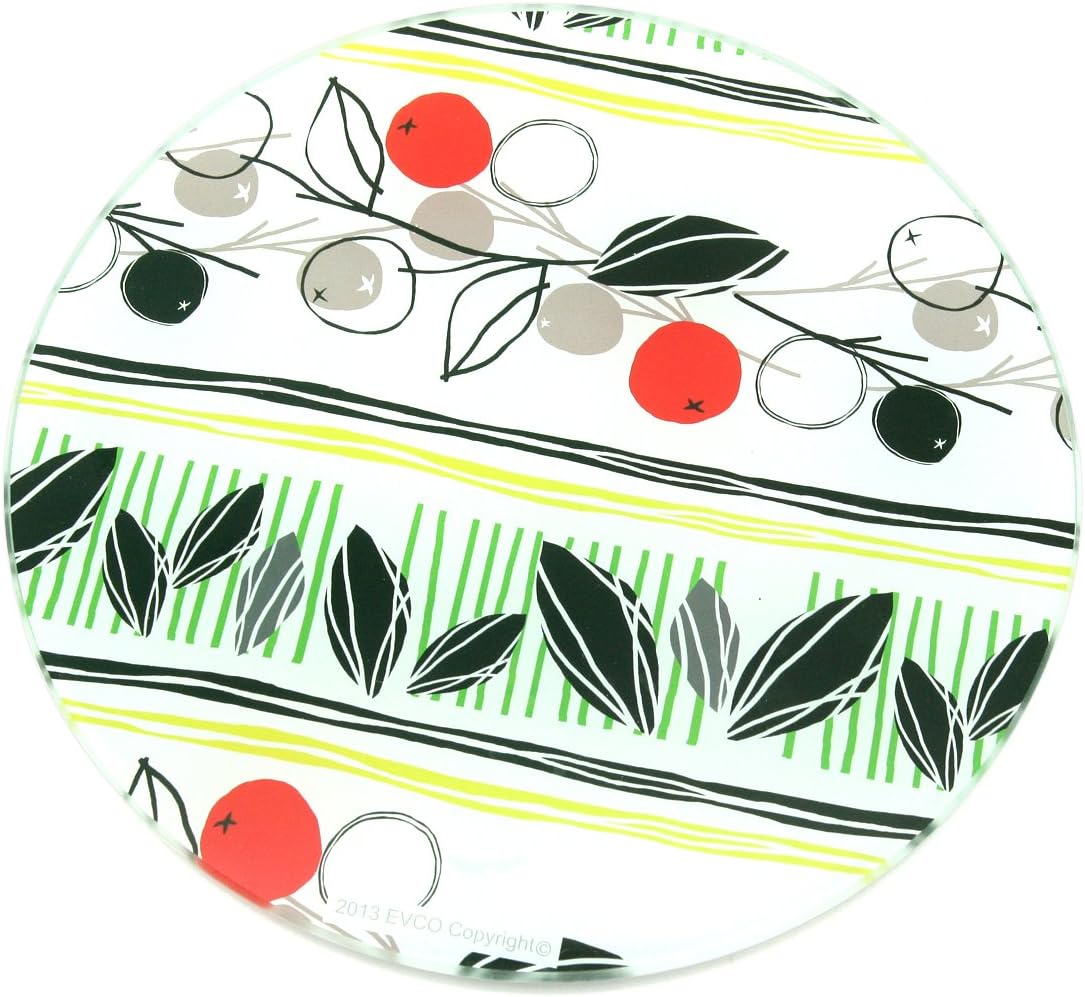 Creeative Home Tempered Glass Cutting/Serving Board