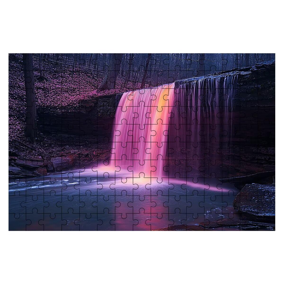 Puzzle 5000 elementów dla dorosłych, puzzle 5000 elementów jesień, natura puzzle dla dorosłych z wykwintnym pudełkiem do pakowania, gry edukacyjne, duże drewniane puzzle, prezent dla kobiet - 1795