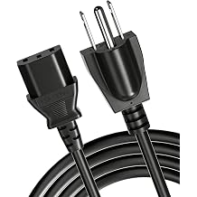 Heavy-Duty Power Station Charging Cable, Fast Charging Cable Compatible with Segway Cube/Ecoflow/Jackery/Anker Portable Power Station, 125Volt 15Amps Universal AC Power Cord16FT