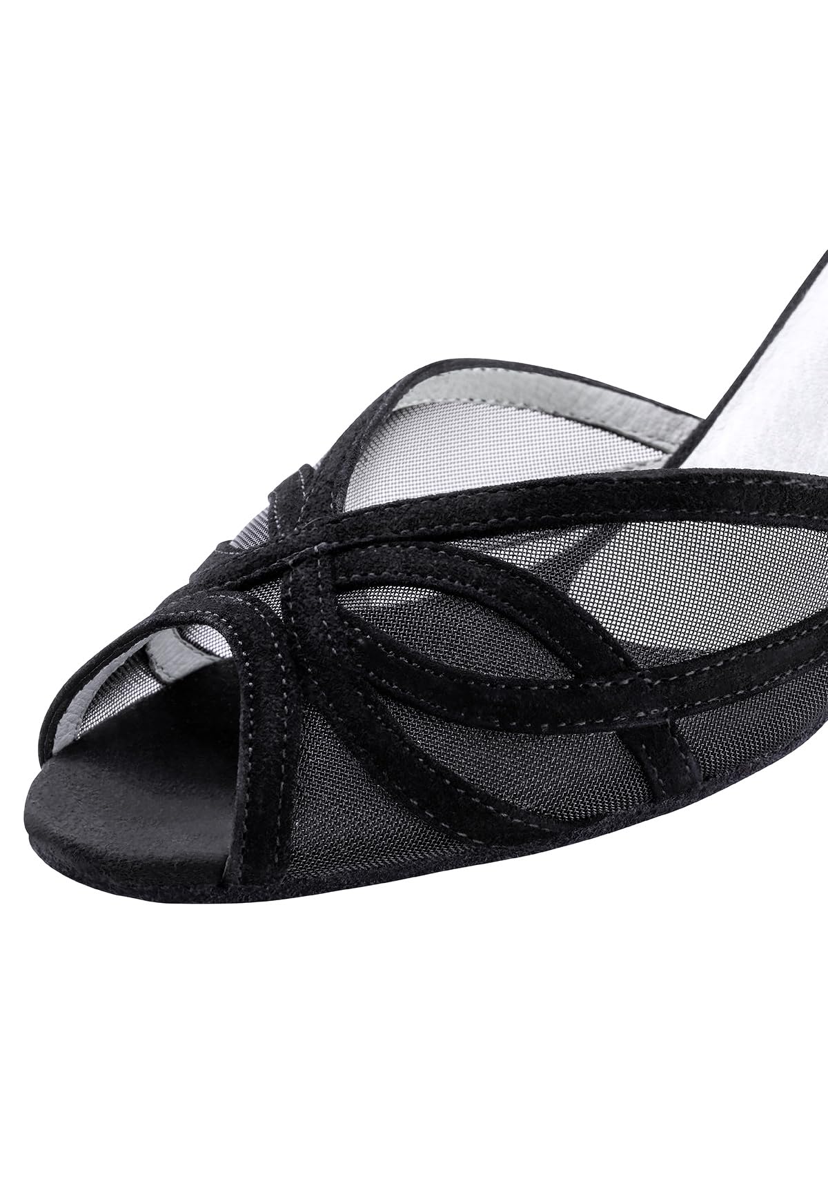 Anna Kern Damen Tanzschuhe 740-60 - Normalweite - 6 cm Flare Absatz