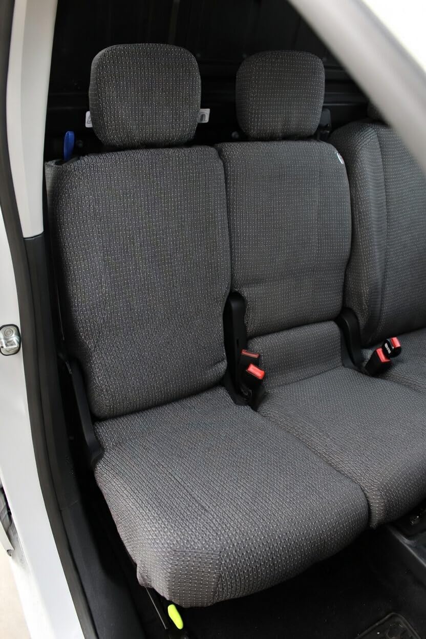 Coprisedili Impermeabili Su Misura Per Peugeot Partner 3 (2019-2021) | Set Completo Per 3 Posti Anteriori | Heavy Duty