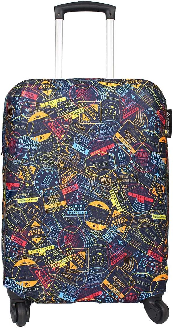 Travel Luggage Cover Suitcase Protector Fits 18-32 Inch Luggage