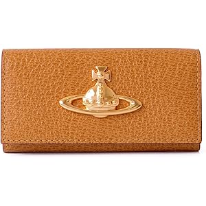 【美品】ヴィヴィアンウエストウッド レザー 4連 キーケース ダークブラウン Vivienne Westwood ヴィヴィアンウエストウッド キーケース