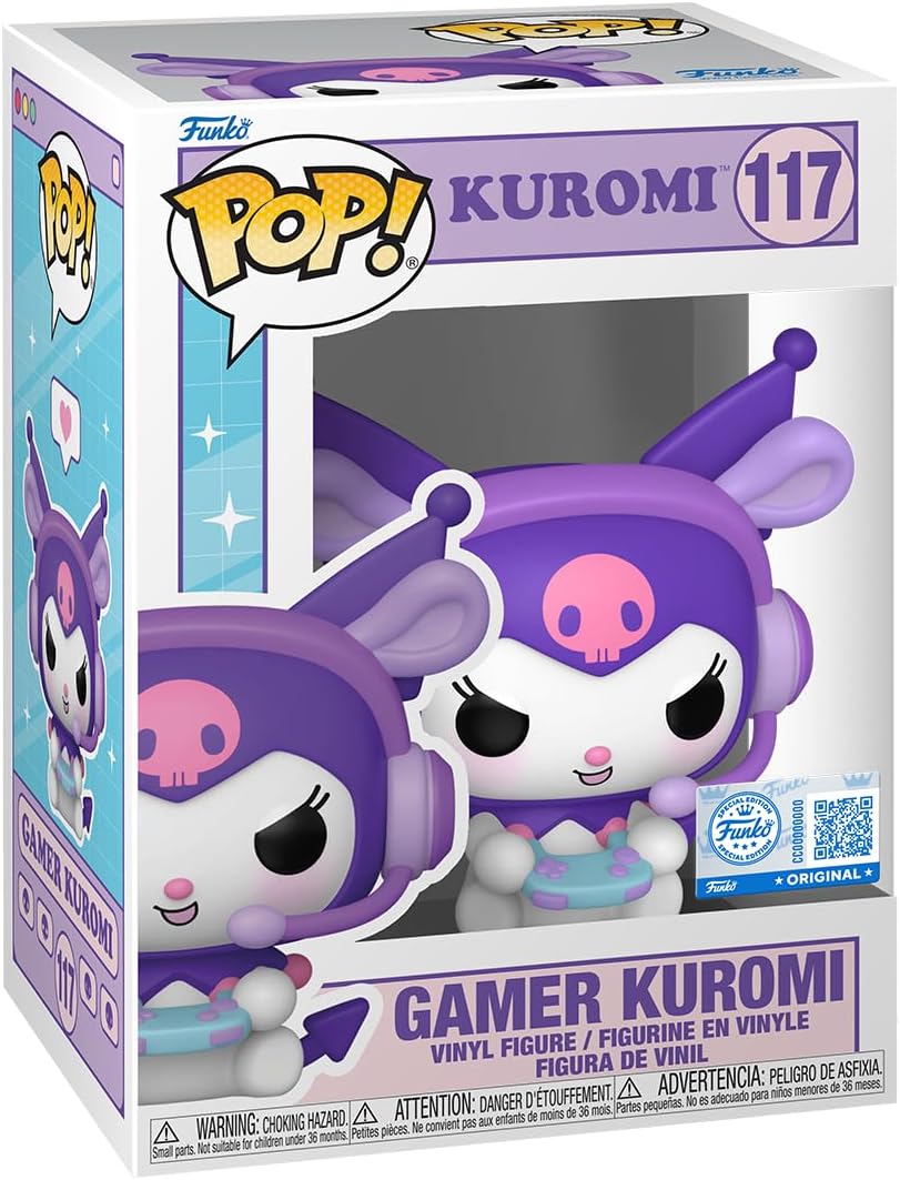 Funko Gamer Kuromi 117 Exclusive Pop Vinyl Figure