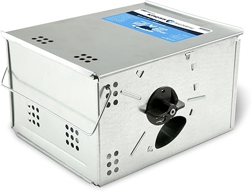 Kness 101-0-002 Ketch-All Ratonera, Plata