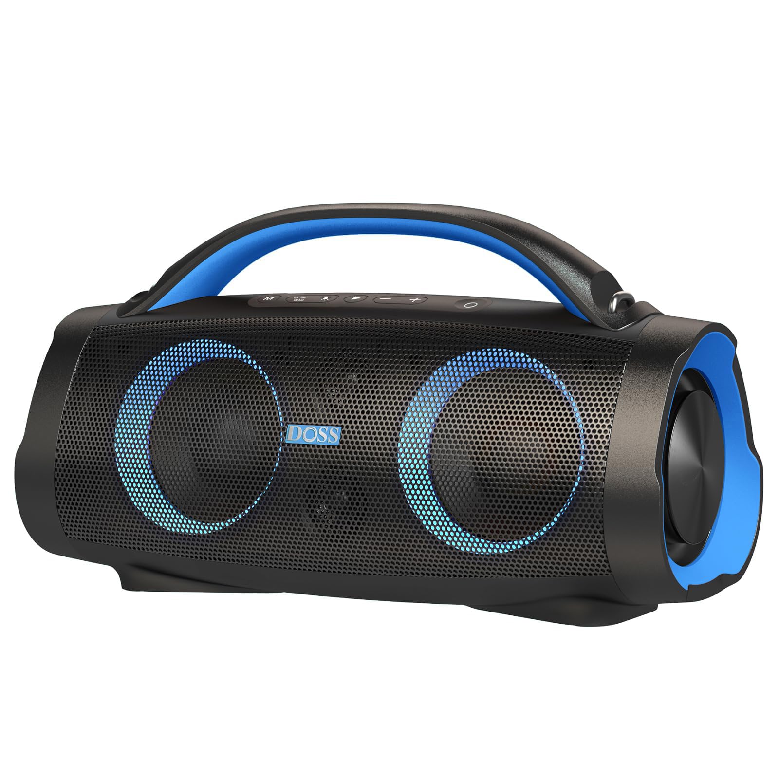 DOSS Extreme Boom Pro 100W Loud Outdoor Speaker, IPX6 Waterproof for Beach | 2+2 Channel,…