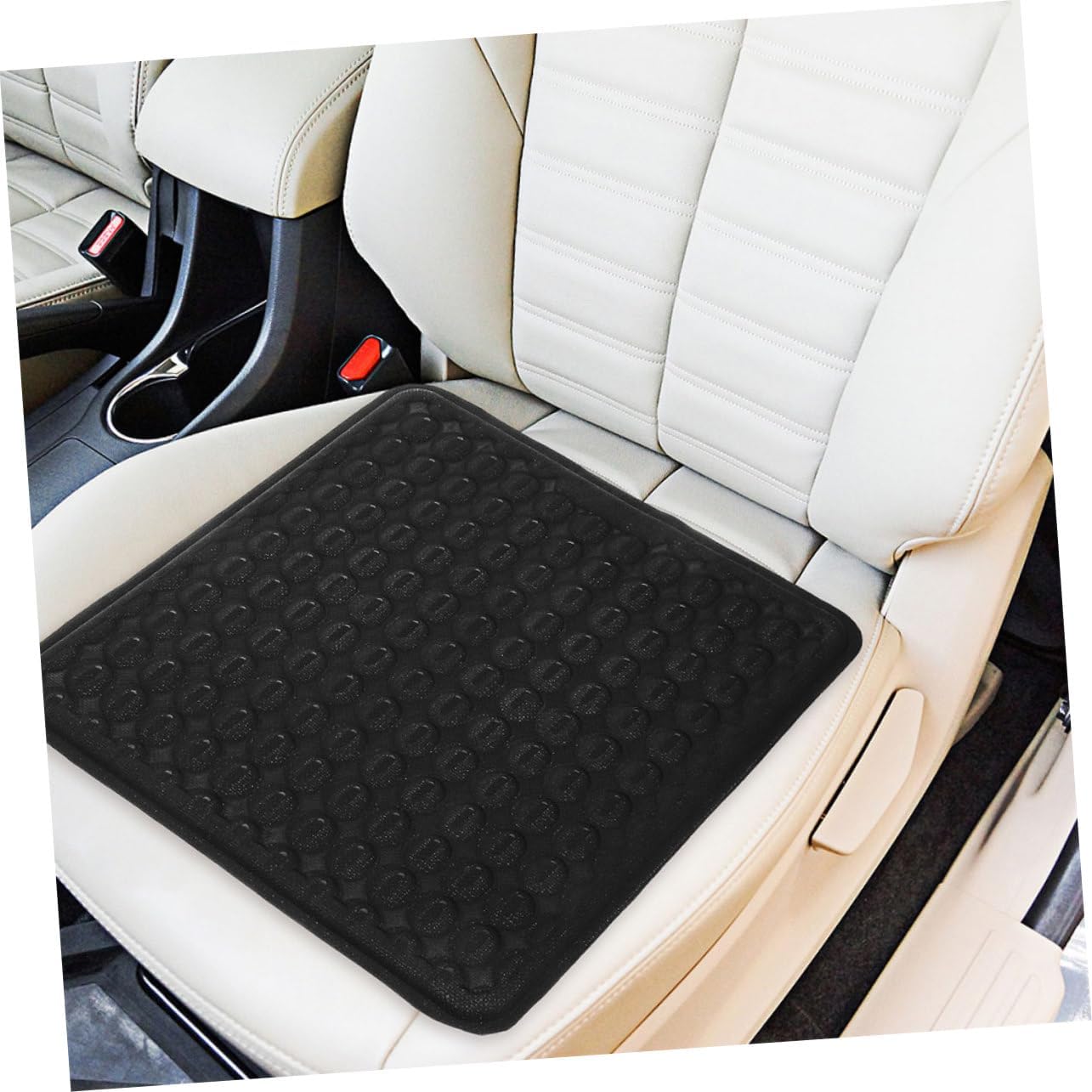Breathable Seat Cushion for Cars Non- Gel Pad for Comfort and Support During Drives and Hot Days Compatible Vehicle Seats