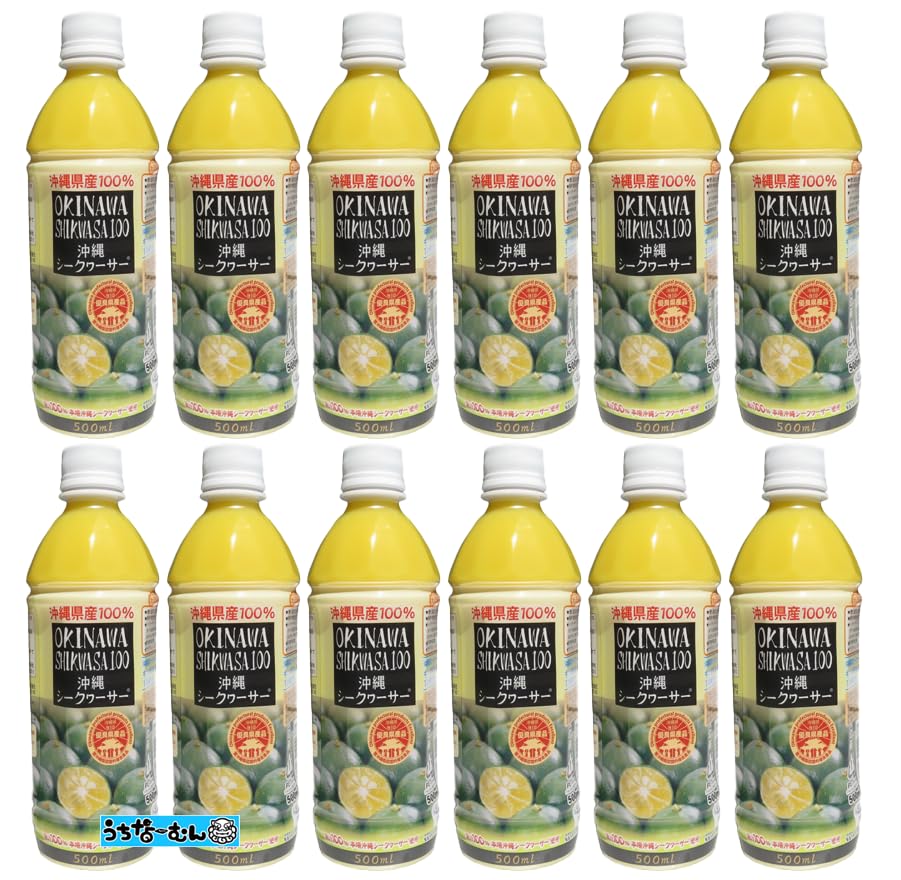 オキハム 沖縄シークヮサー100 PET500ml
