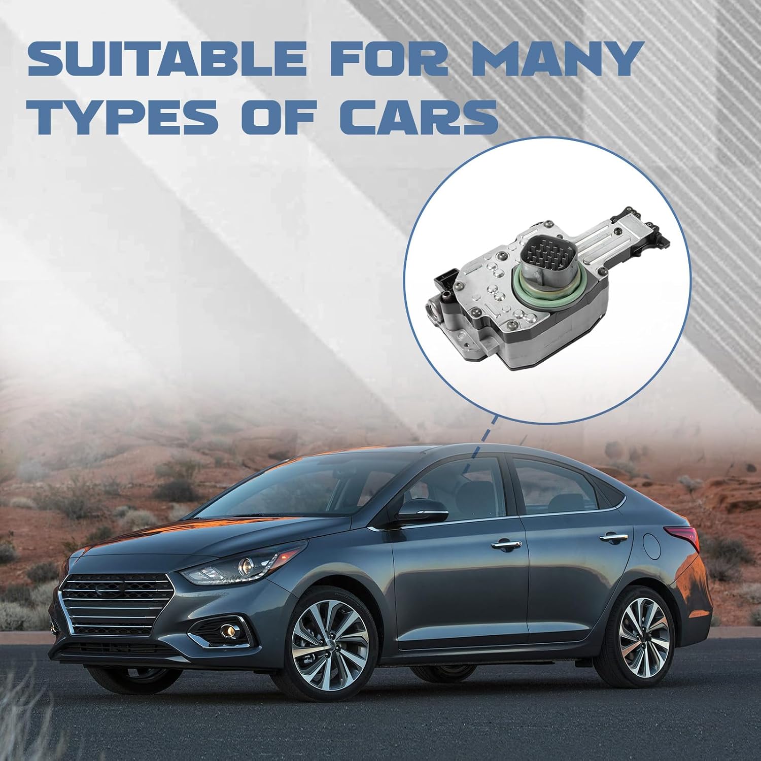 545RFE Transmission Shift Solenoid, Compatible with 2012-2018 Ram 1500 Classic 2500 3500 Power Wagon, Transmission Shift Solenoid Replace# 68RFE 45RFE 66RFE (Grey Connector Plug)
