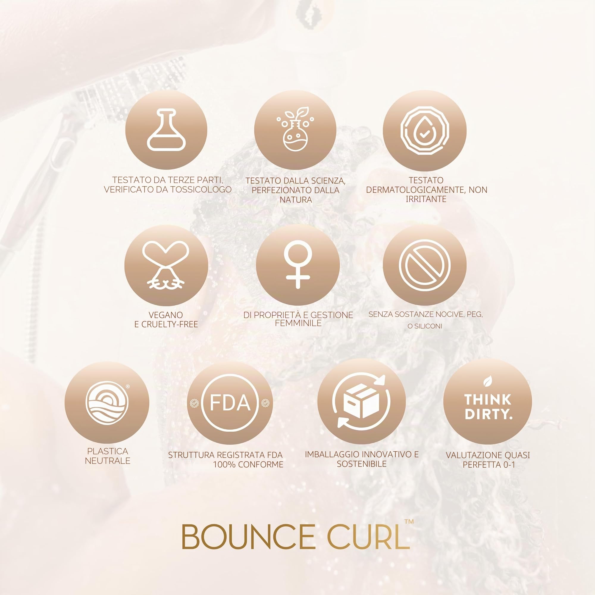 Bounce Curl Ayurvedic Deep Conditioner | Curly Hair Deep Conditioner | 238ml