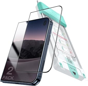 JETech 3D 9H+ Anti-Reflective Front Screen Protector for iPhone Duo