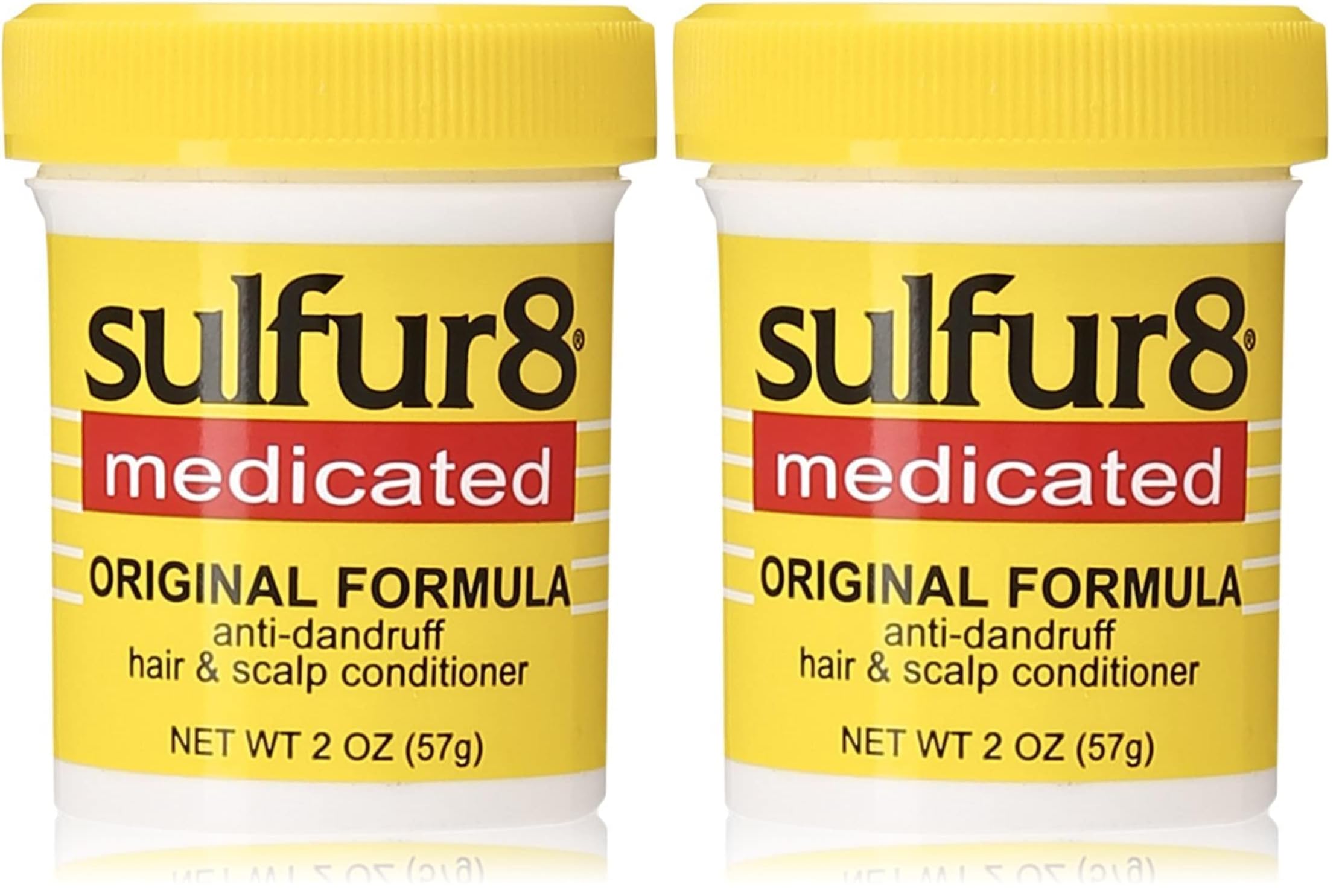 Sulfur 8 Medicated Regular Formula Anti-Dandruff Hair and Scalp Conditioner, 2 Ounce (Pack of 2)